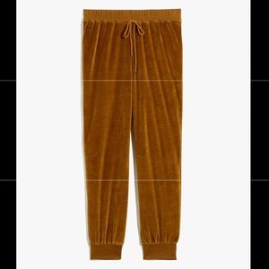Velour Slim Joggers